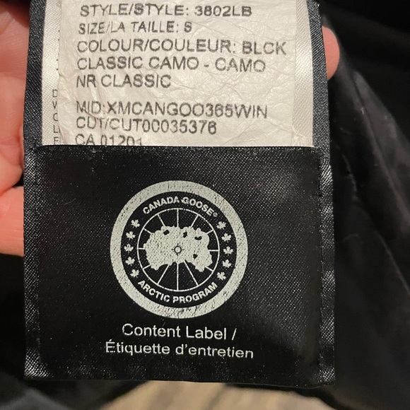 CANADA GOOSE Black Label Shelburne Parka Size S in Camouflage. - Picture 8 of 13